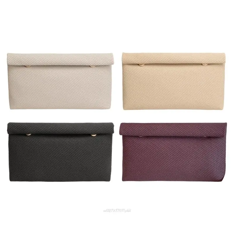 

X5XA Fashionable Envelope PU Wallet Handbag For Daily Essential Easy Open Top