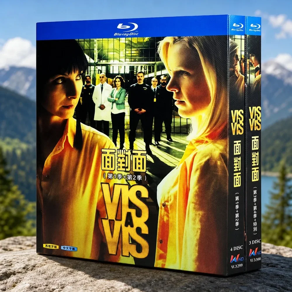 Blu-ray Ultra HD Spanish Drama Face to Face Seasons 1-4 Oasis BD Box Set