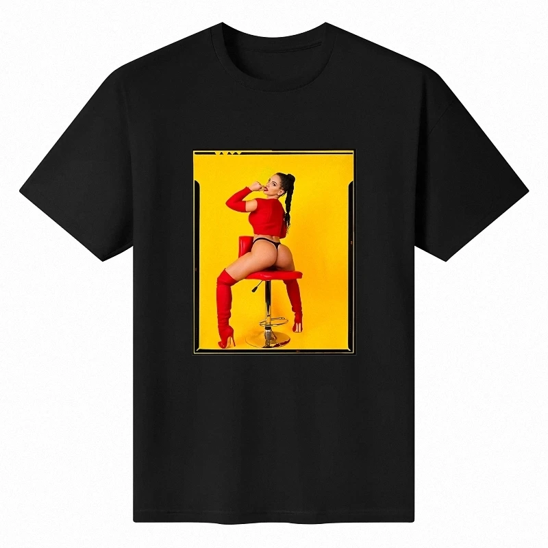 

New Hot Sexy Girl On Poster - Bikini Model - Pinup Girl Art Photography Featuring Fitness Model Nikola Weiterova In S T-Shirt