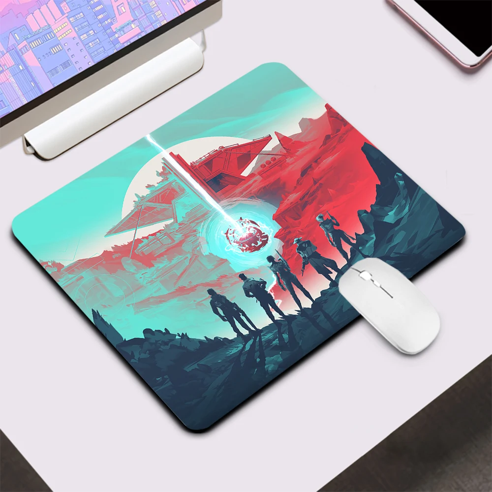 Valorant Small Gaming Mouse Pad Computer Office Mousepad Keyboard Pad Desk Mat PC Gamer Mouse Mat XXL Silicone Laptop Mausepad