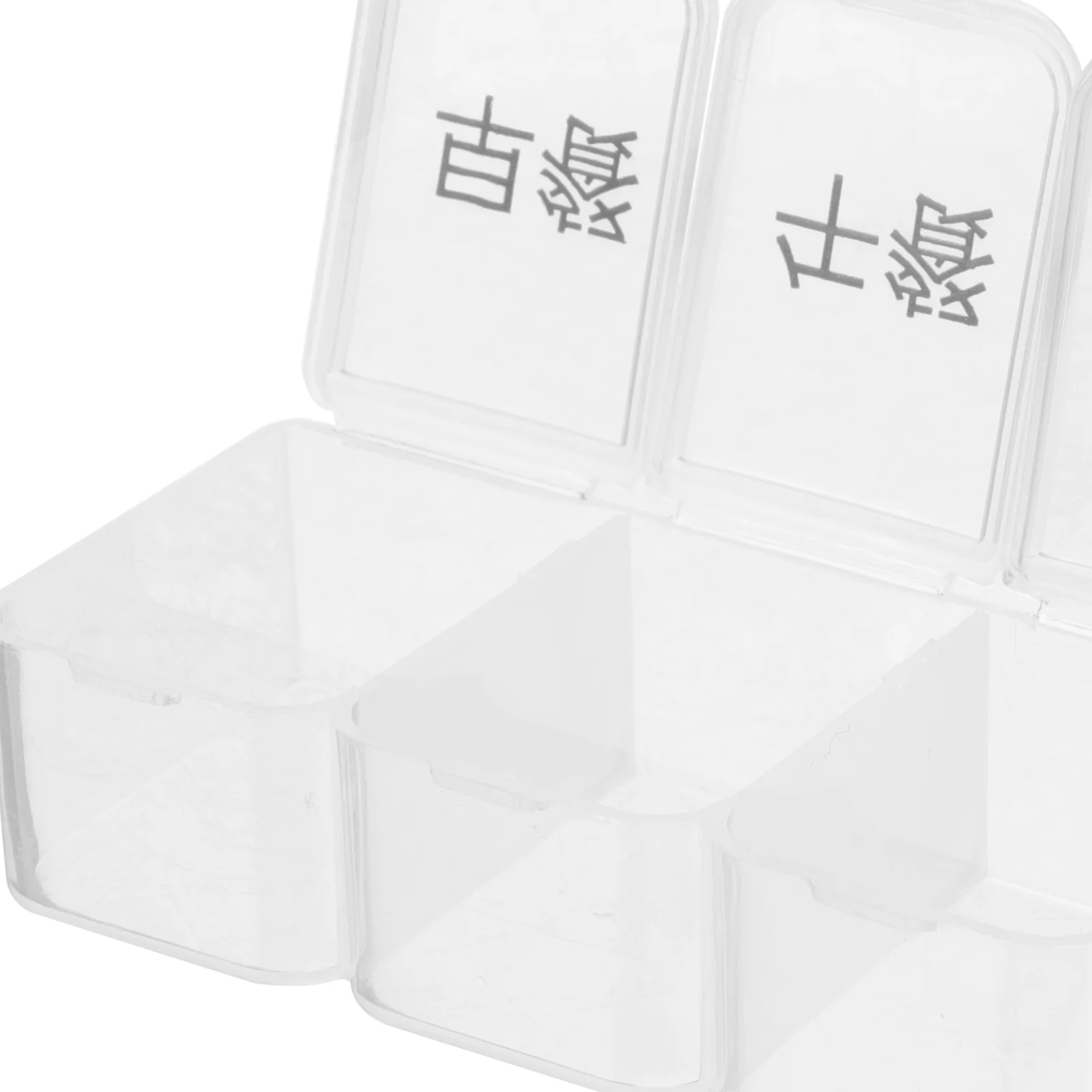 Pill Sorter Compact Medicine Case Weekly Daily Use Portable Dispenser Convenient Pp Accessories Storage Keeper