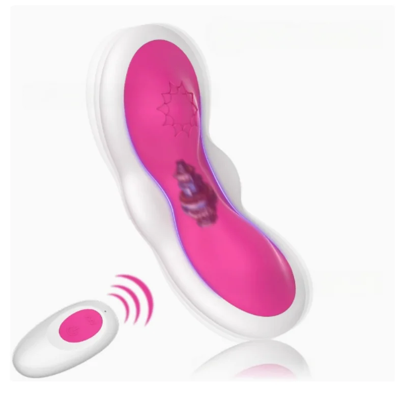 Wireless Remote Control Vibrating Intimate Massager Non Insertable Personal Massage Device For Women Adult Use