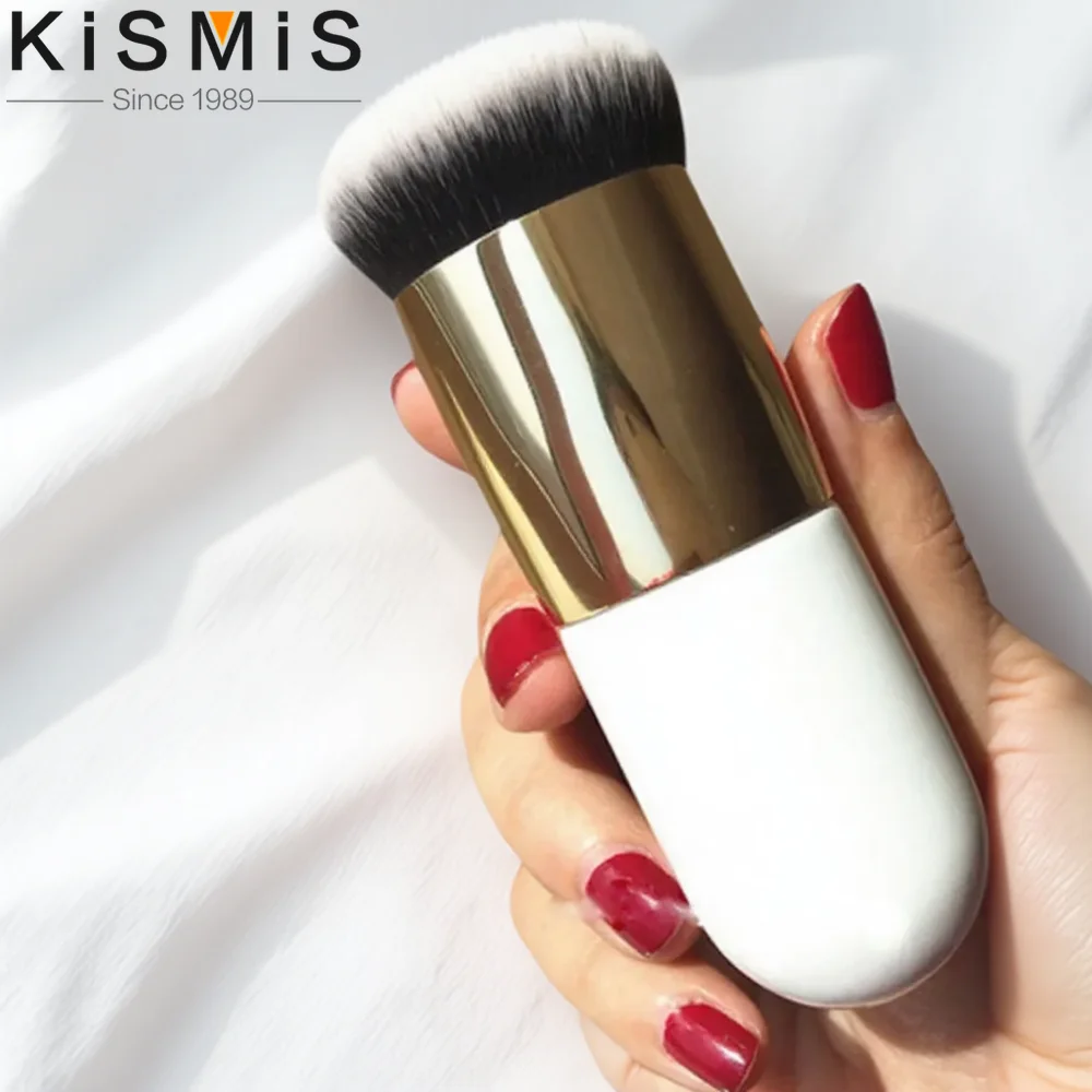 Professional Flat Cream Makeup Brushes Set for Flawless Face Cheek Contour Blusher Foundation Powder