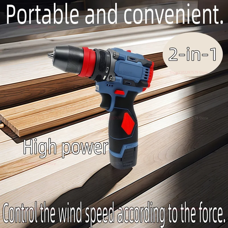 16.8 فولت 2in1 ليثيوم فرش الحفر مفك كهربائي أداة السلطة اللاسلكية للمنزل لتقوم بها بنفسك تركيب الأثاث إصلاح السيارات