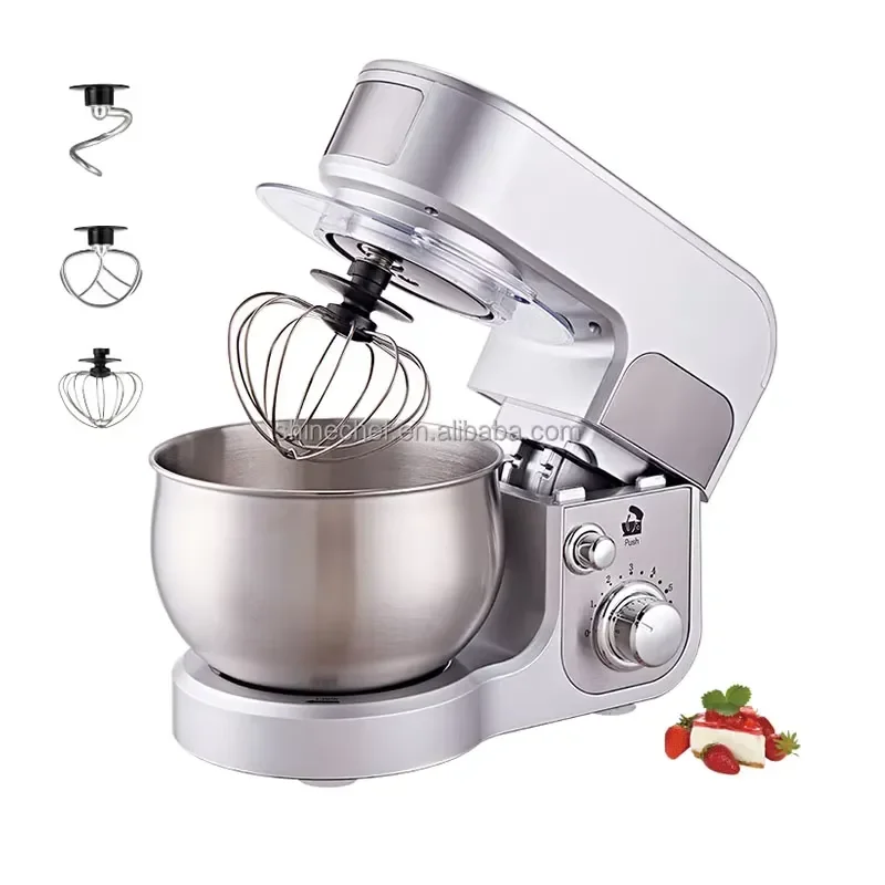 Kitchen Electric Cake Aid Low Noise Bread 3L Cake Maker Food Dough Stand Mixer Machine 700W Dough Mixer