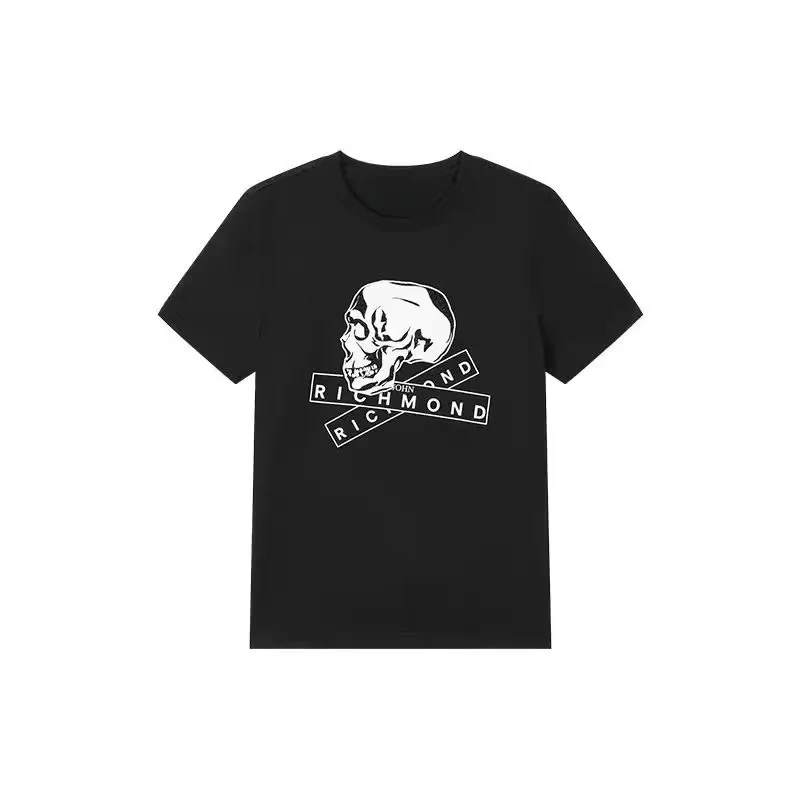 Retro Y2K Men's and Women's T-shirts Round Neck Short Sleeved Shirt Harajuku Fashion Streetwear Basketball Short Sleeved