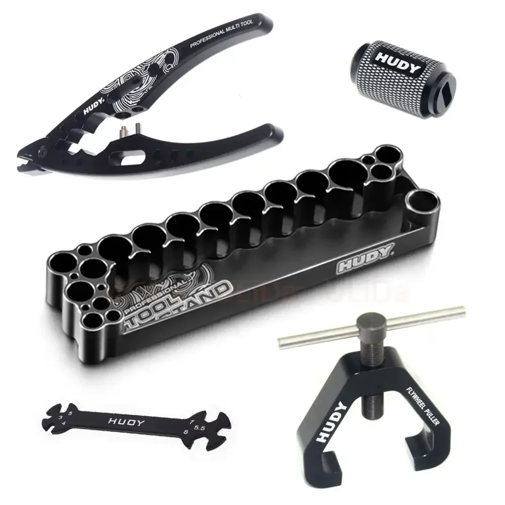 Shock Absorber Ball Head Pliers / Tool Storage / Ball Joint Wrench / Hole Opener Flywheel Puller For HUDY Truck Crawler RC Car