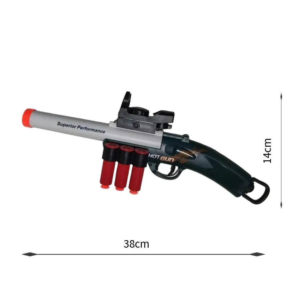 Pistole in sicurezza di pirata Eva Soft Bullet Gun Toy per l'azione Incredibile giocattolo Giocattoli da esterno Giochi all'aperto Giocattolo di liquidazione Sport