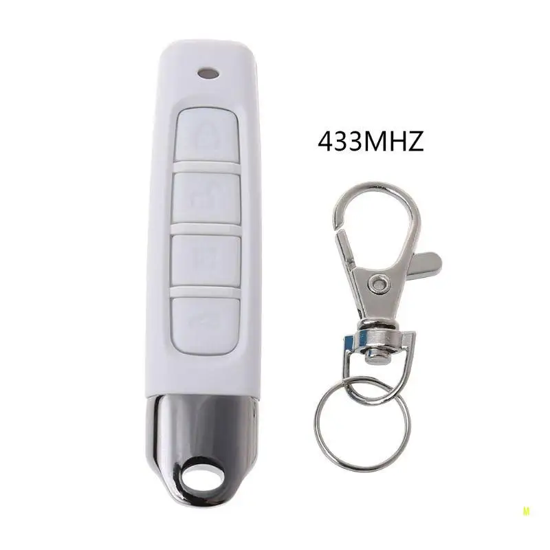 433MHZ 4 Buttons Clone Remote Control Wireless Transmitter Garage Gate Door Elec F19E