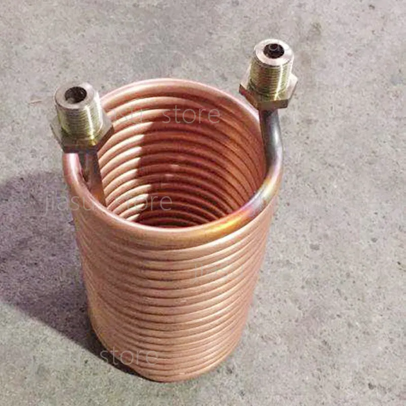 

Copper coil custom non-standard coil spring copper tube cooling circulation condensing pipe steam chiller heat exchanger