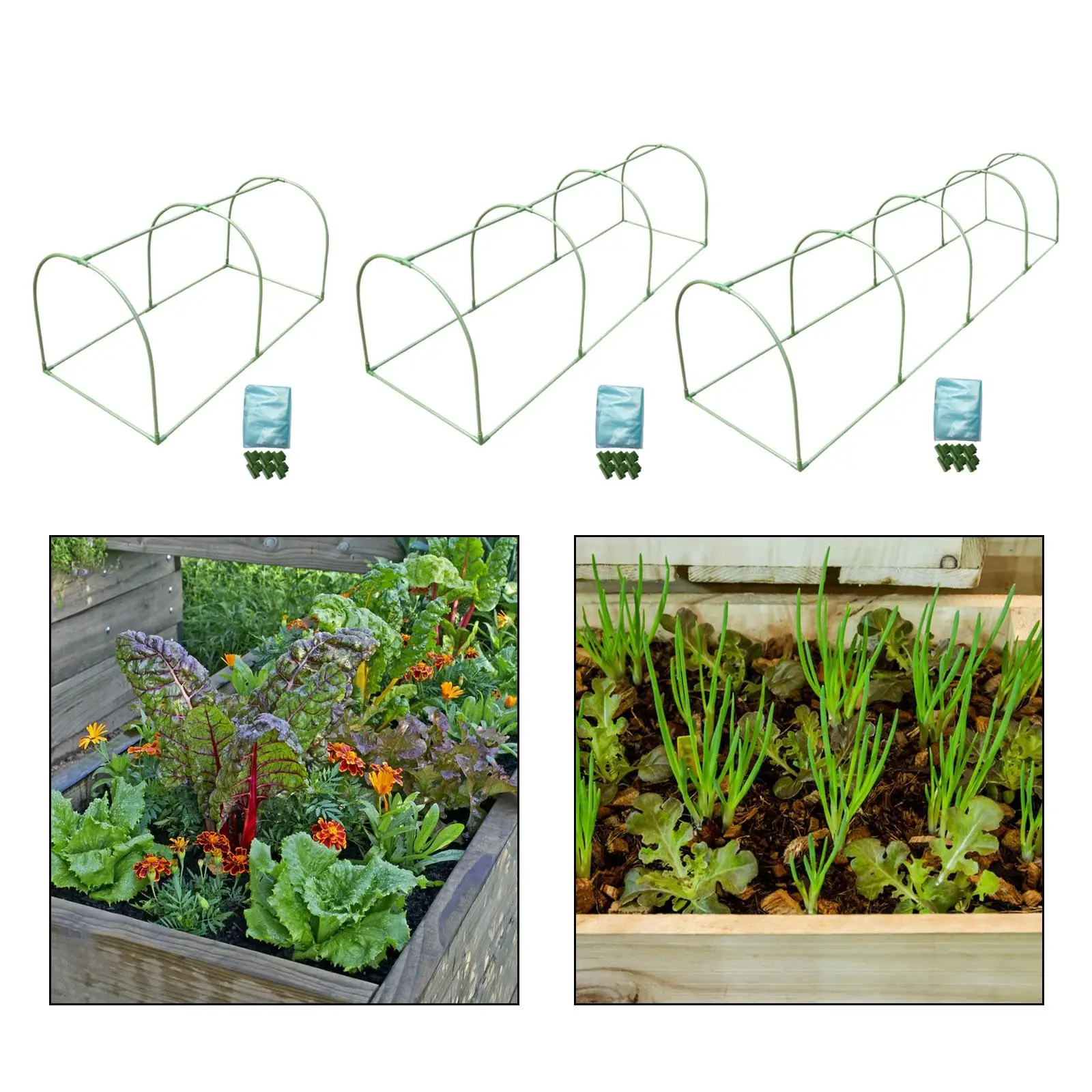 DIY Outdoor Installation Mini Greenhouse Kit for Plant Gardening
