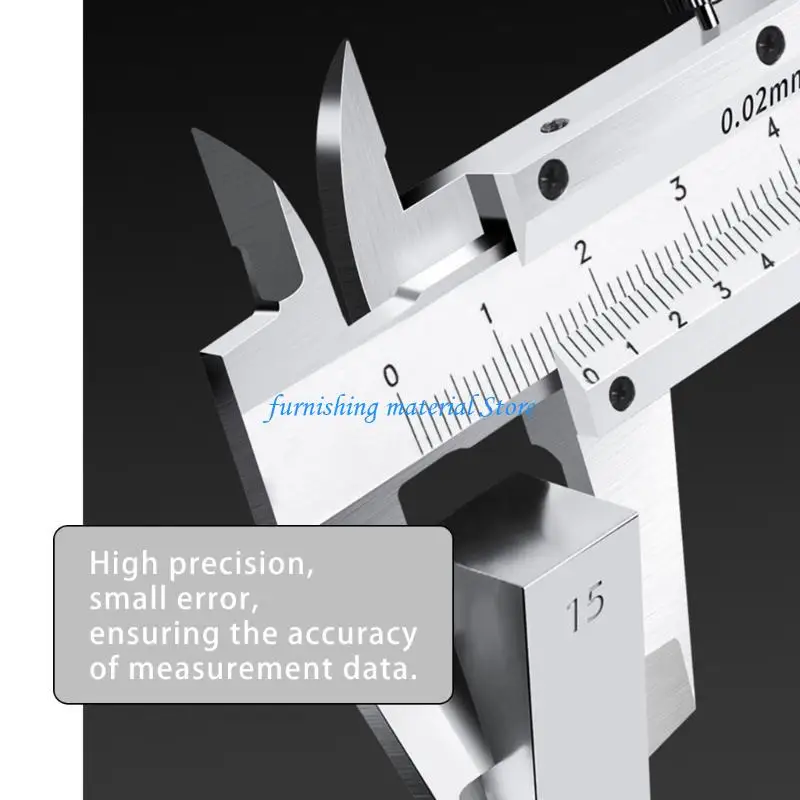 

Y5GD Vernier Caliper for Jewelry Coin Gemstones 0-100mm Stainless Caliper Micrometer