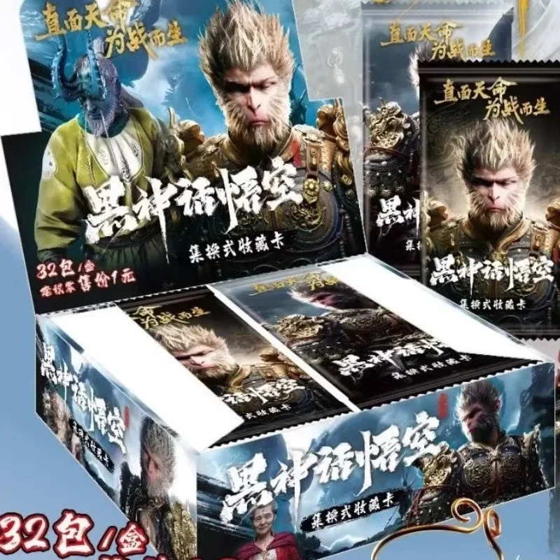 

The Destined One Black Myth Wukong Game Peripheral Character HomebrewesCards Collectible Children's Toys