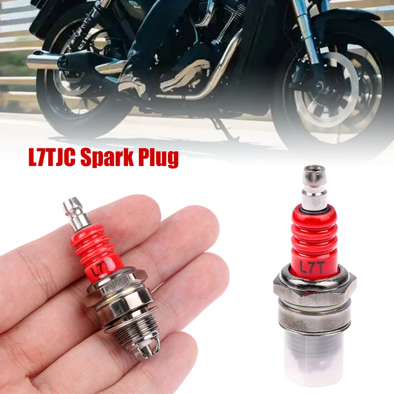 Three-sided Pole Spark Plug L7TJC For  Chainsaw And Brush Cutter Garden Machinery Lawn Mower Parts Accessories