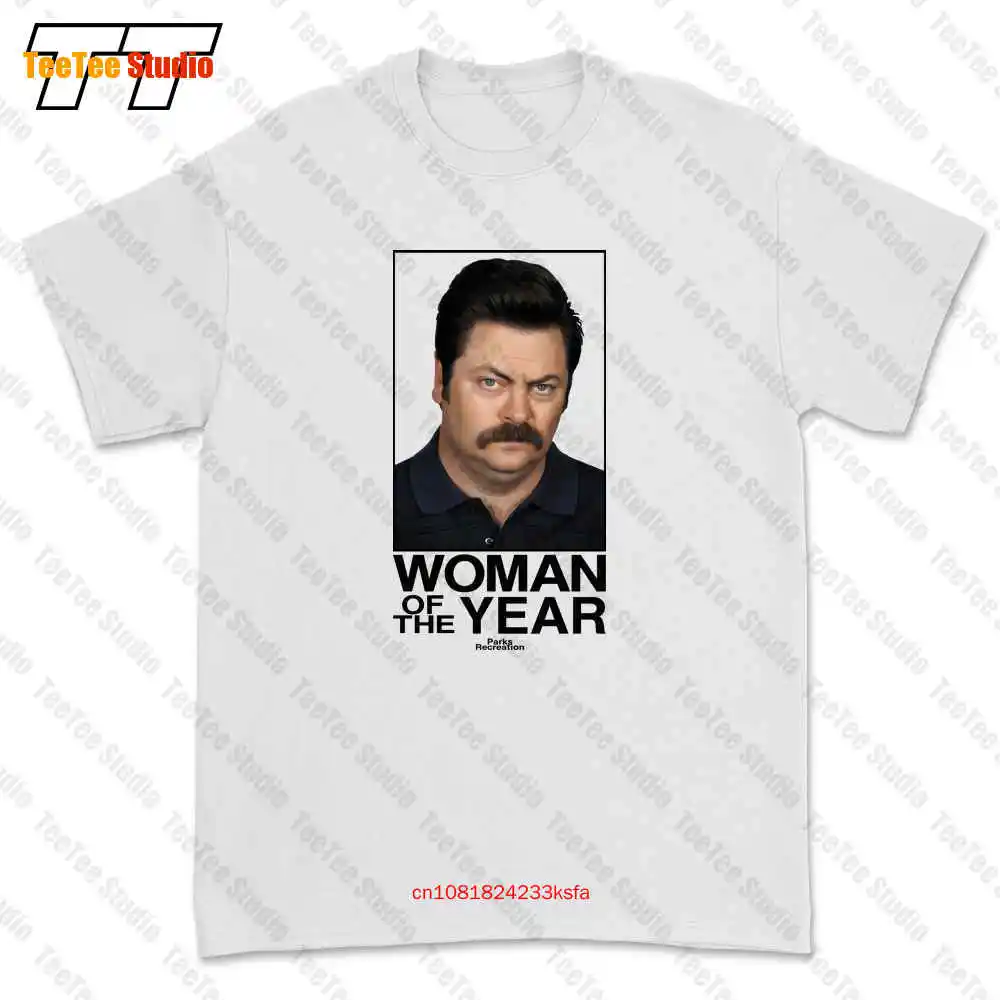 Parks And Recreation Woman Of The Year T-shirt Tee WQGK