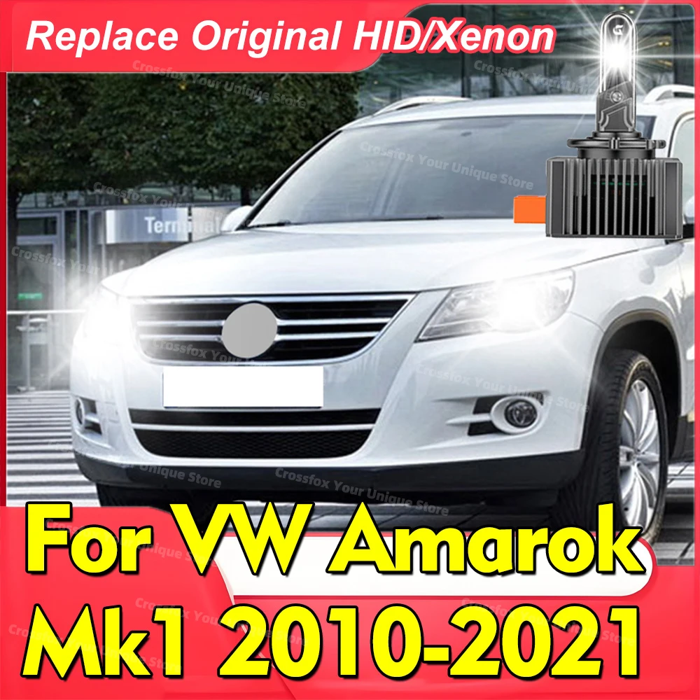 2x 50000LM faros delanteros LED D3S D3R 110W bombillas para VW Amarok Mk1 2010-2021 2011 2012 2013 2014 2015 2016 2017 2018 2019 2020