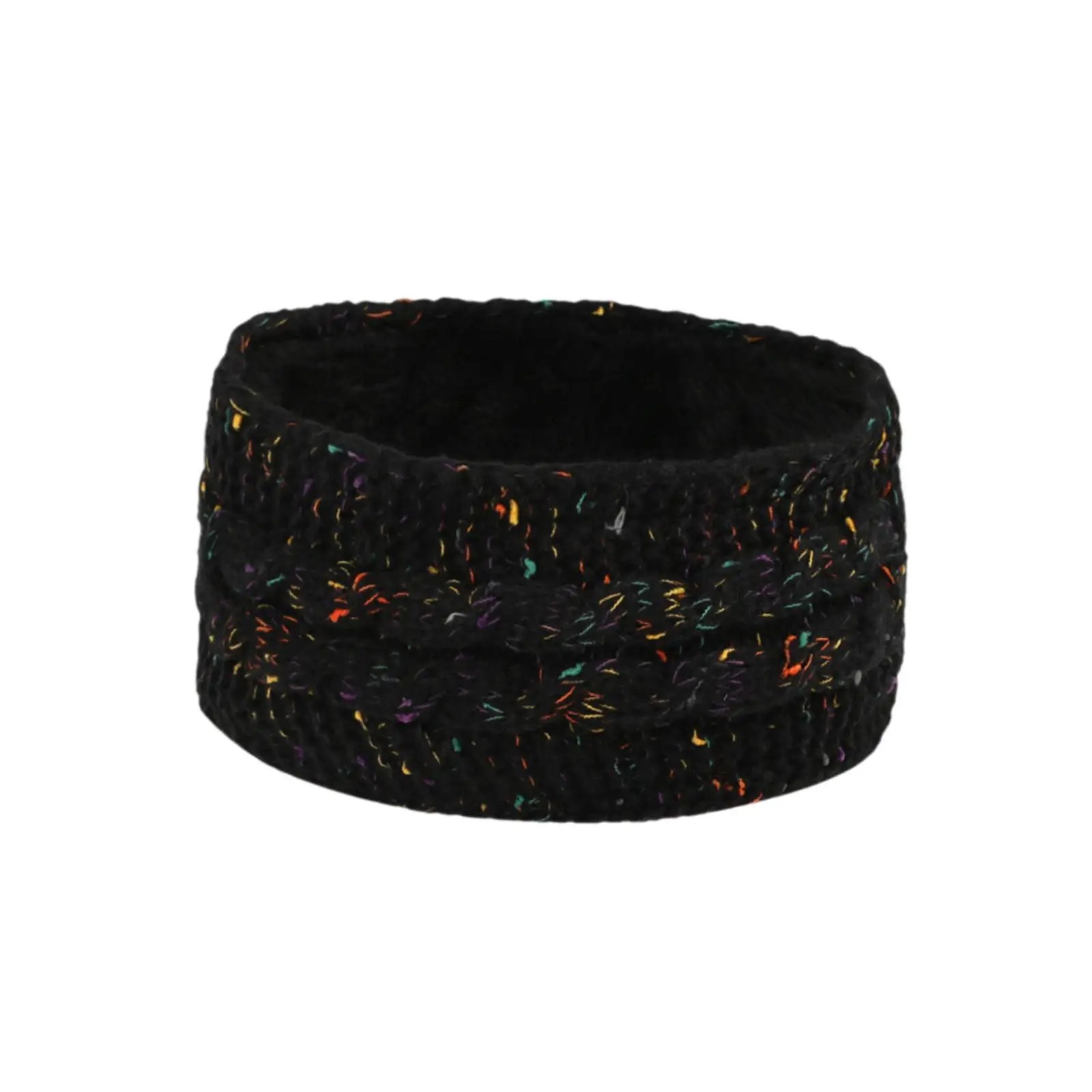 

Knitted Headband Ear Warmer Wide Thick Elastic Warm Turban Knit Headband Head Wrap for Adults Winter Cold Weather Women Cycling