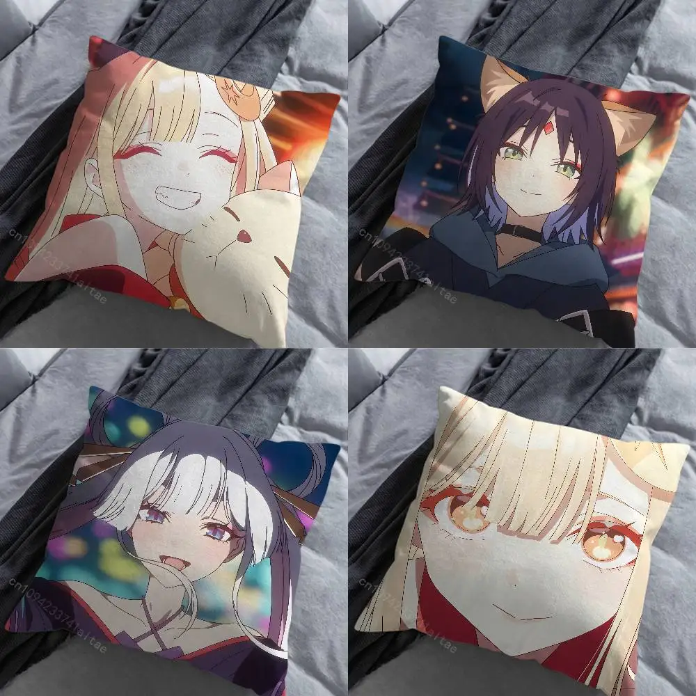 

Cosmic P-Princess K-Kaguya Pillowcase for Sofa Room Office Decor Printing Merchandise All-Match Cushion Cover