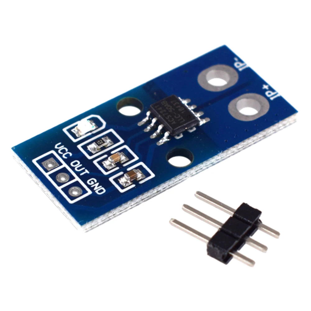 ACS712 High Efficient DC Current Sensor Module Detector High Precision Voltage Tester Terminal Sensor DC5V for Arduino