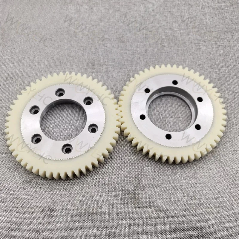 51/53‑Tooth Dampening Roller Drive Gear, Offset Printing‑Machine 105 Spare Transmission Accessory