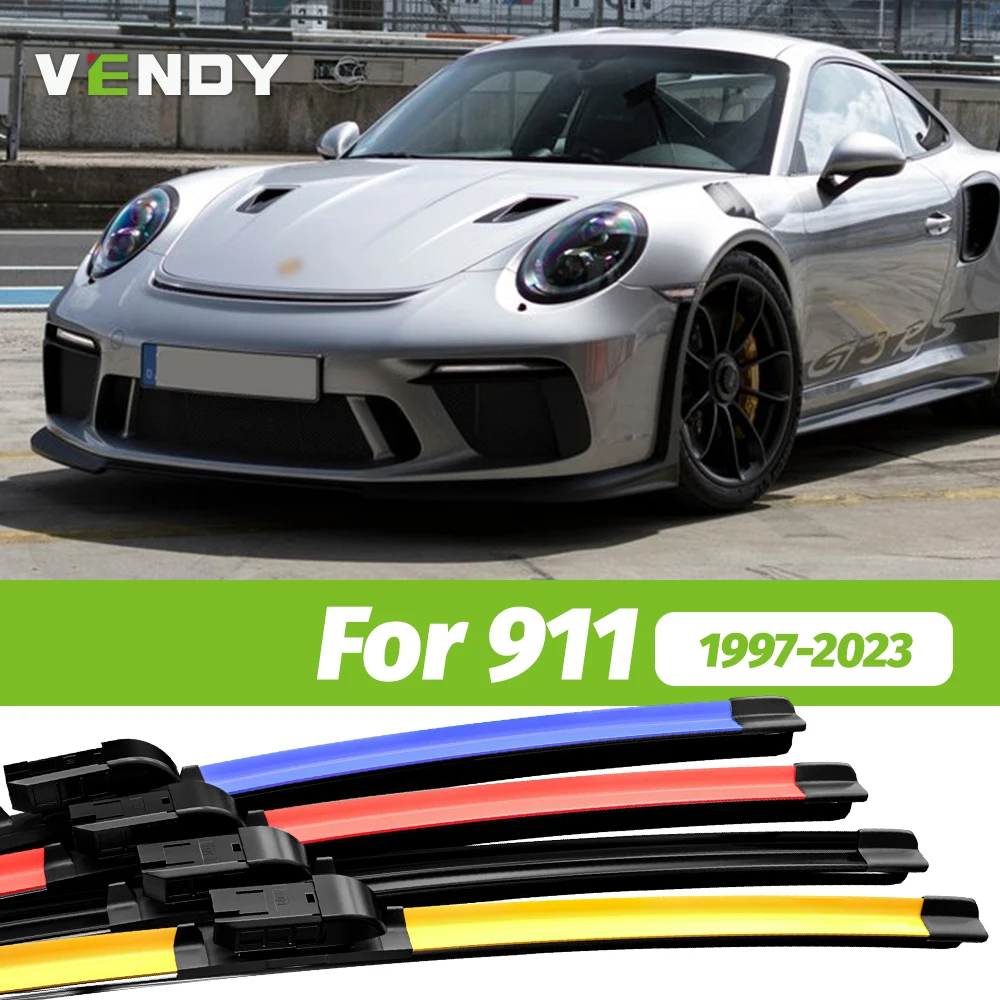 2 stücke Frontscheibe Wischer Klingen Scheibenwischer Für Porsche 911 1997-2023 2011 2012 2013 2014 2015 2016 2017 2018 2019 2020