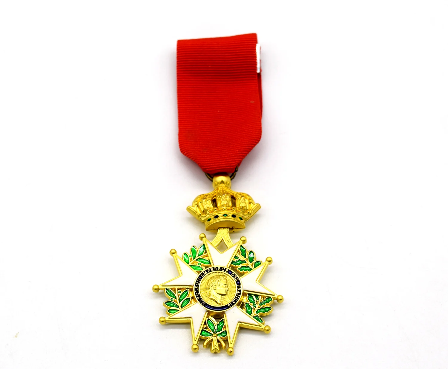 Reproduction of the Medal of Honor of the French Emperor Napoleon's Senior Knights Badge Gold