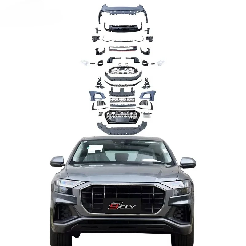 

Wholesale Car Parts for Q5 Modified to RSQ5 SQ5 Star Shine Car Bumper Body Kits 2018-in Car Grille Diffuser Tips