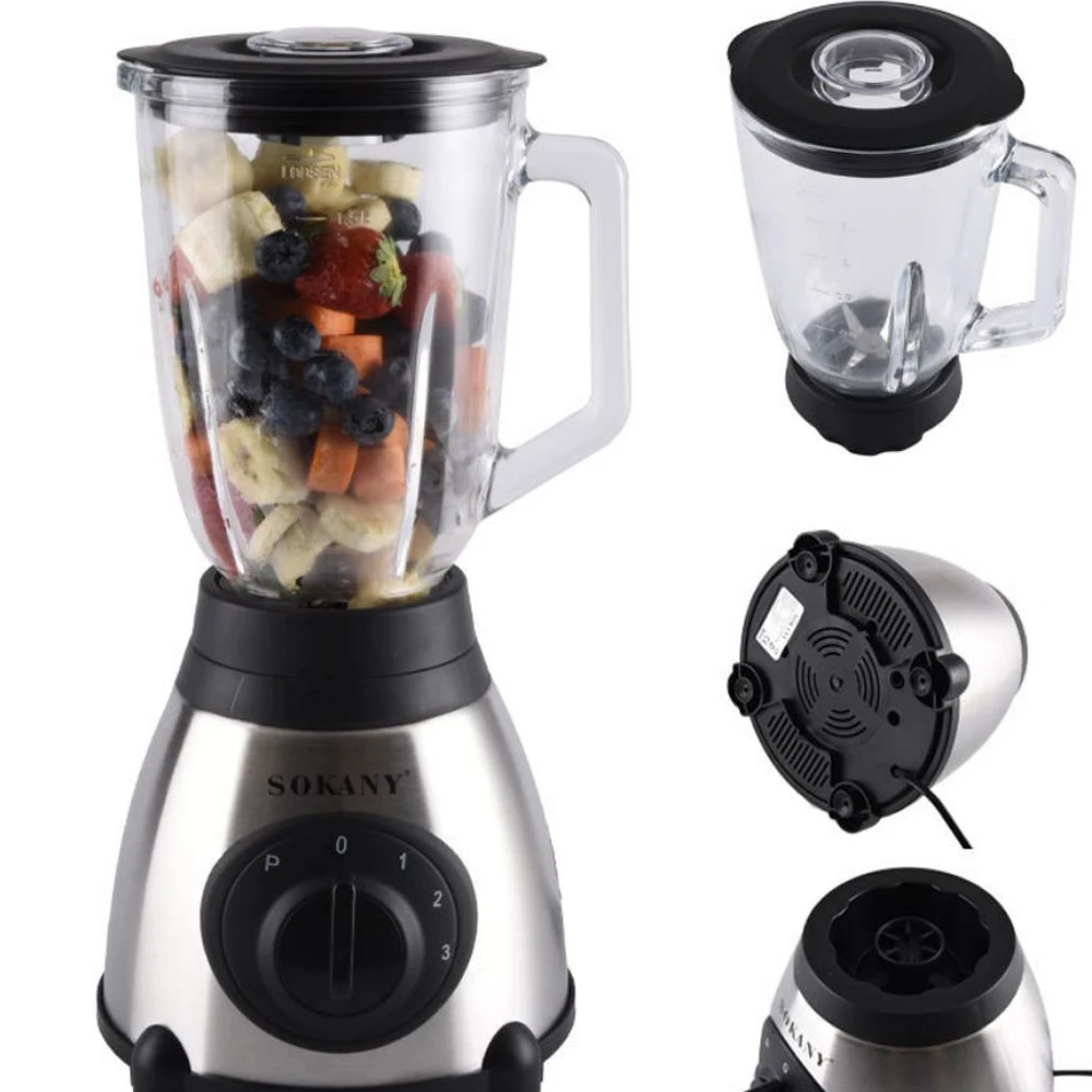 Sokany Plug-in Multifunctional Juicer, Blender, Easy To Operate And Clean, Large Capacity And Powerful 450W Motor