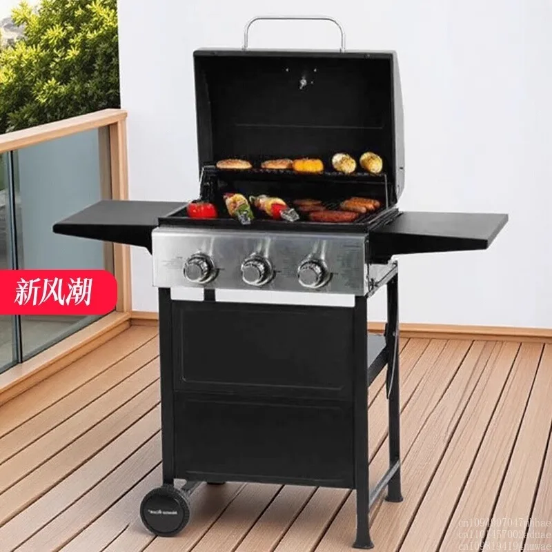 

Barbecue grill gas patio grill stove for 5 people