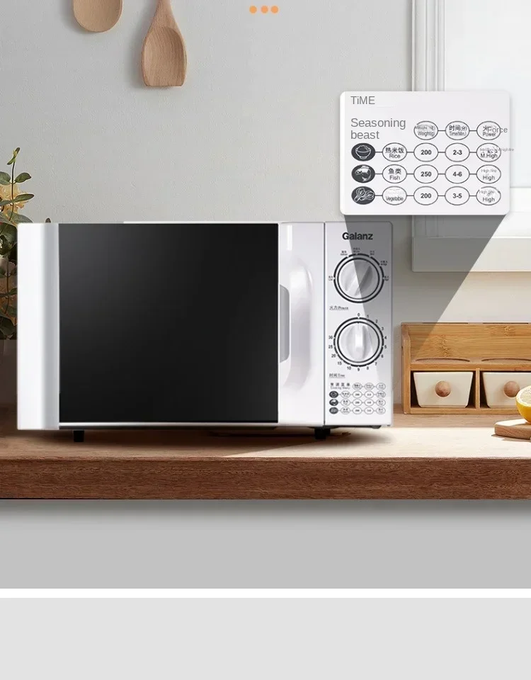 Galanz-P70D20TL-D4 قرص دوار ميكانيكي صغير ، فرن ميكروويف مدمج ، أجهزة منزلية صغيرة ، 220 فولت