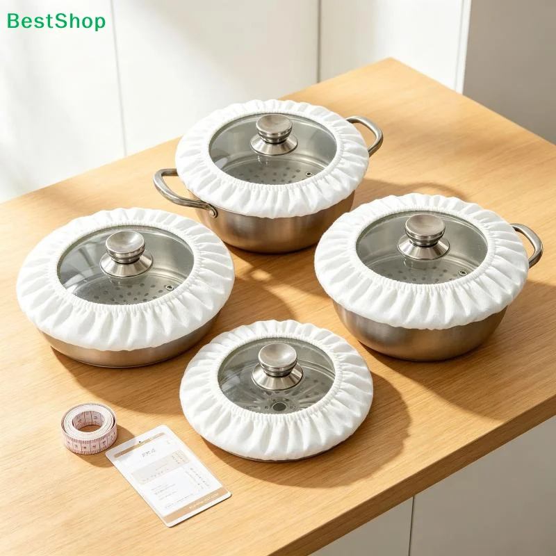 Lazy Pot Lid Moisture Absorption Relief Cover, Which Can Be Stretched Does Not Include The Pot Lid For The Home Kitchen