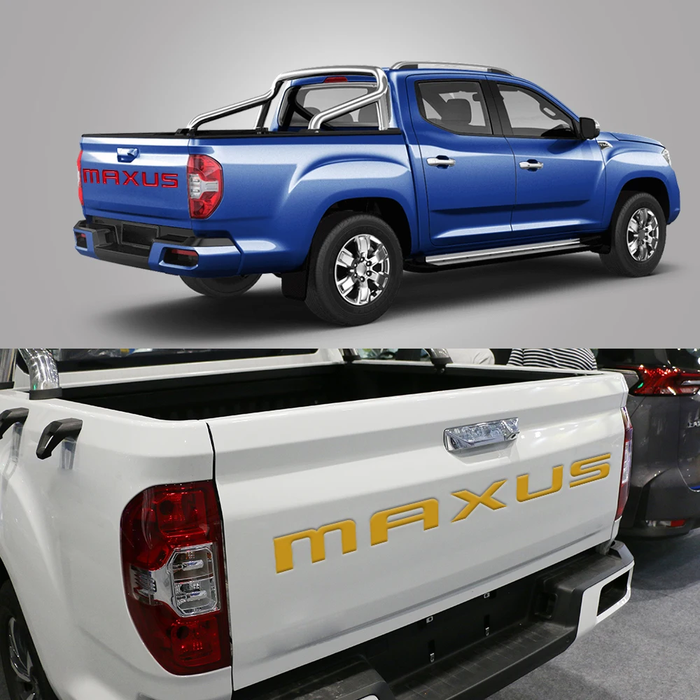 For Maxus T60 T70 Pickup Rear Tail Decal Car Tailgate Stickers Truck Graphics Vinyl Letters Decor Cover Car Tuning Accessories