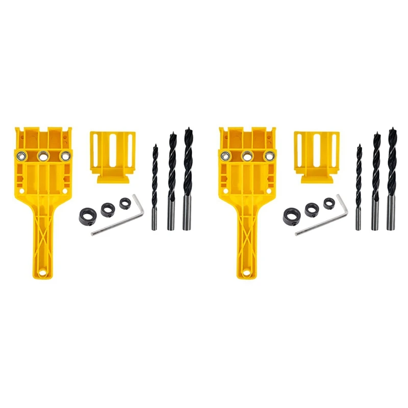 

ABFA-2 Sets Woodworking Hole Punch Locator For Precision Drilling Tool Set