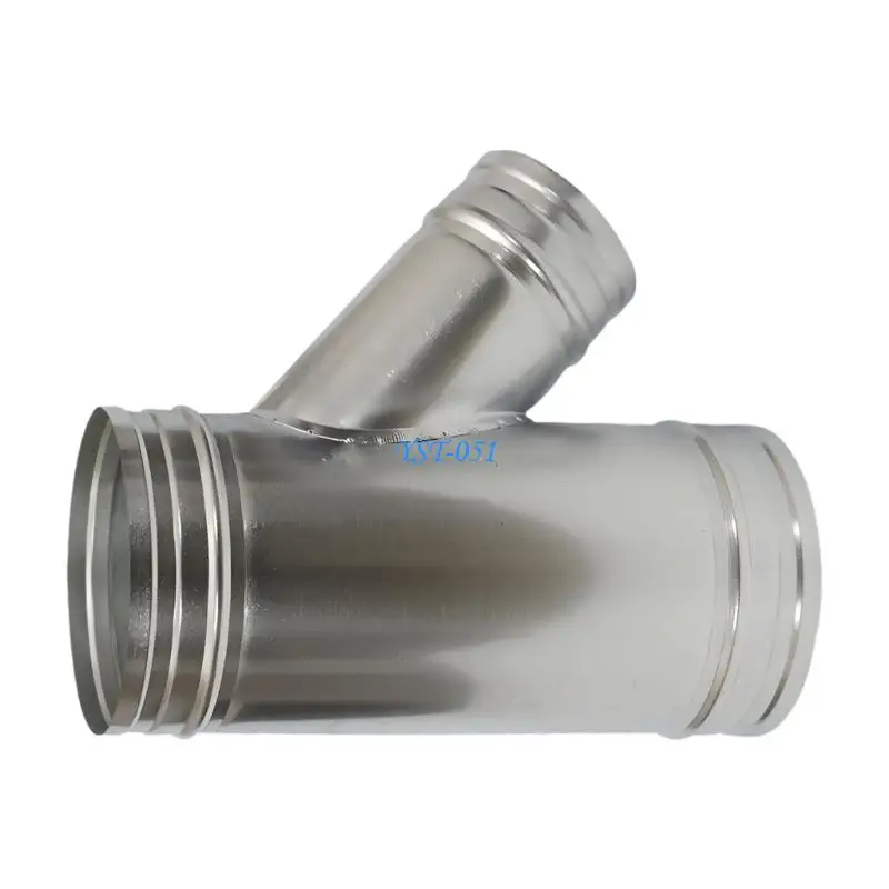 E15A Protective Galvanized Steel Three Way Duct Component For Easy Assembly And better Air Movement