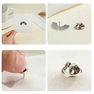 Niedliche Custom -Abzeichen -Stifte, zufällige Abzeichen, Modezubehör, Cartoon -Kleidung, Metallstifte, Vielfalt, 5 PCs, 10 PCs, 20pcs 10 Hauptverkäufe Custom Pin - №1