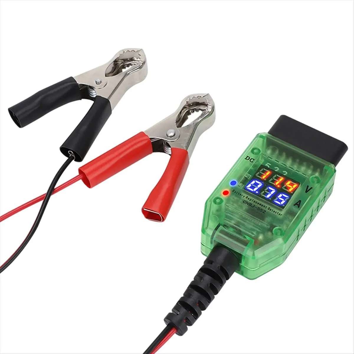 AAAE 12V Car Diagnostics Tester Automotive Battery Replacement Tool Car Computers ECU Memory Saver Battery Leakage Detection