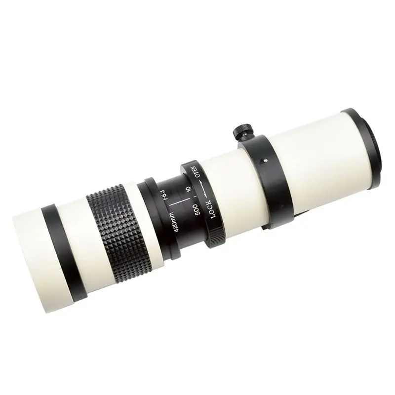 A01E-420-800Mm Telephoto Zoom Lens Manual Zoom Lens SLR Camera Lens Replacement Accessories For Nikon Cameras D7500 D7200 D7100 view 3
