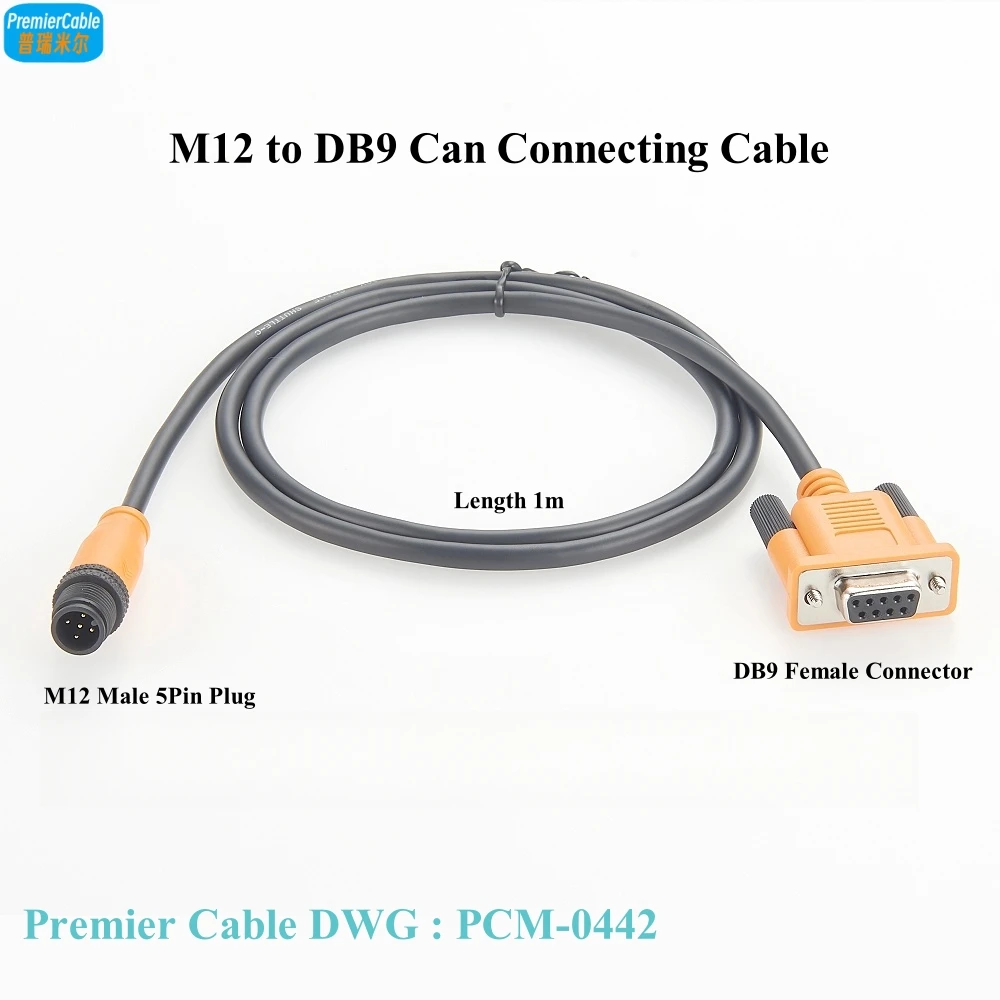 macho para cabo adaptador d sub m12 a codificado pinos 9pin rs232 cabo serial femea pode bus data logger para nmea2000 m12 a db9 01