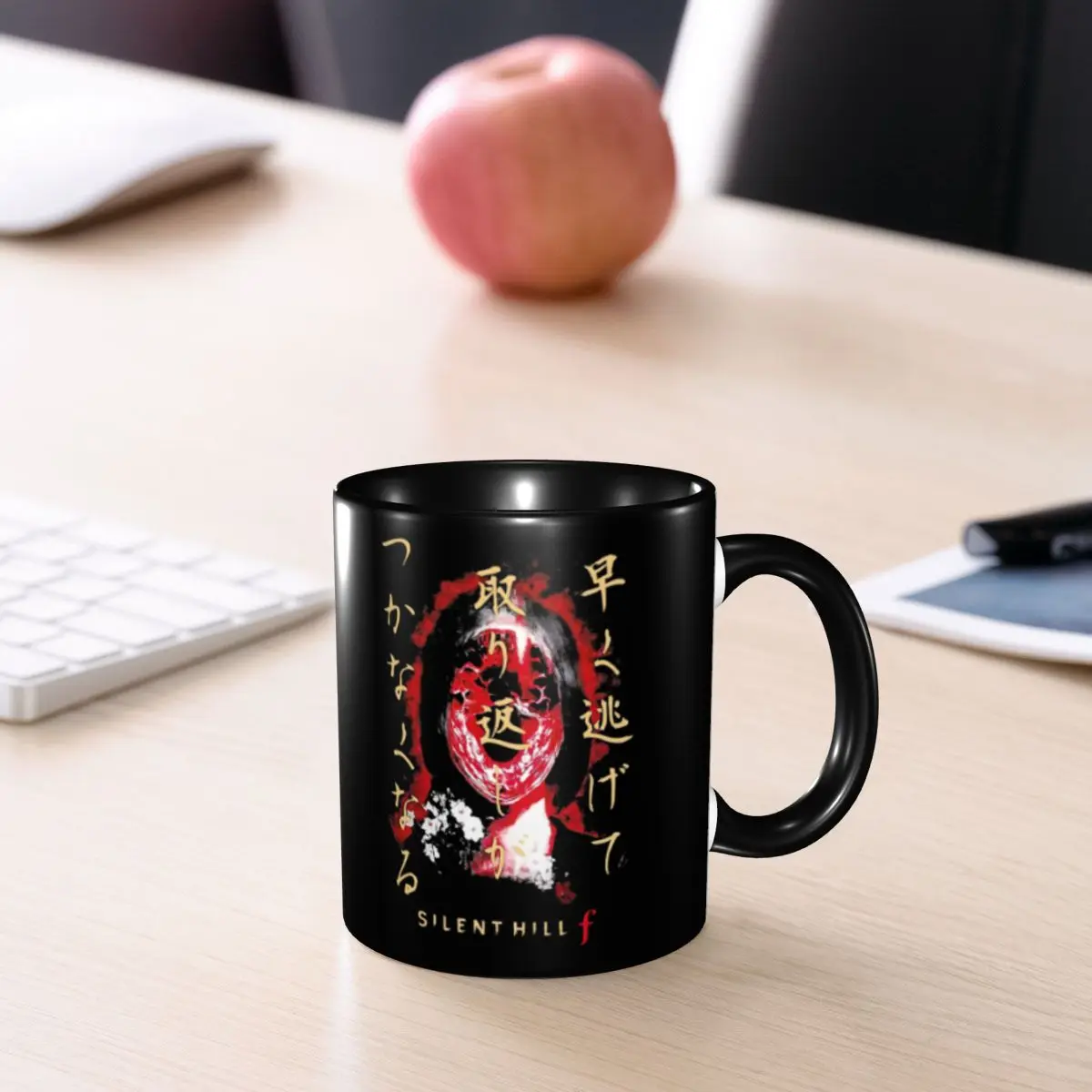 Silent Hill F Horror Game 2025 Silent Hill F Horror Game 2025 Merch Coffee Mugs Cute Gaming Lover Gaming Lover Tea Cups Gifts