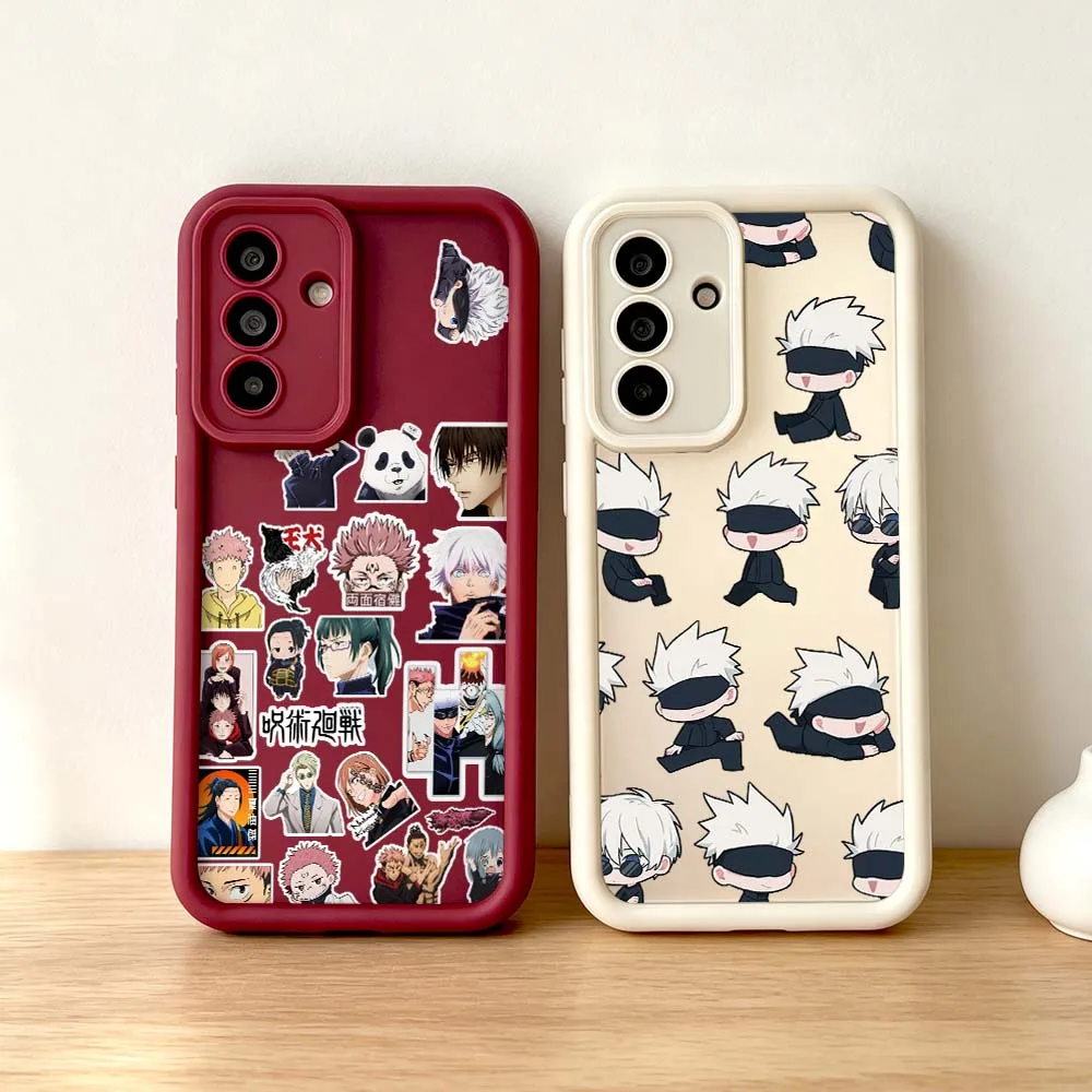 Jujutsu Kaisen Cute Cover For Samsung Galaxy A73 A72 A71 A56 A55 A35 A25 A54 A53 A52 A51 A32 Eye Ladder Phone Case
