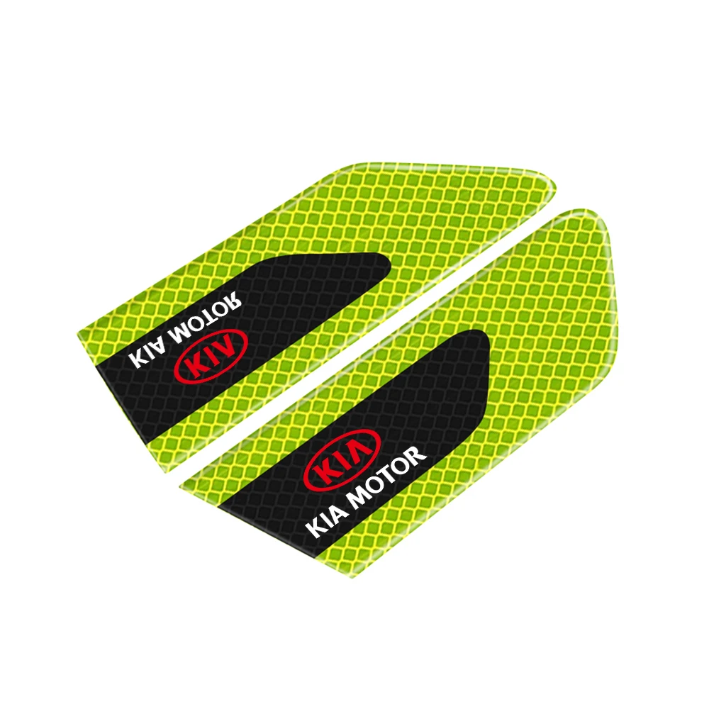 سيارة درابزين السلامة تحذير ملصق المضادة للتصادم مائي لكيا سبورتاج بيكانتو ريو Ceed سيراتو الروح سورينتو KN اكسسوارات السيارات #5