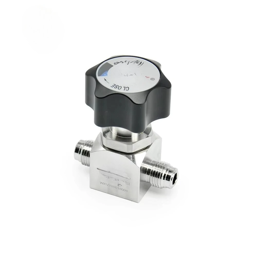 316 Stainless Steel Diaphragm Valve With 1/4in Compression End