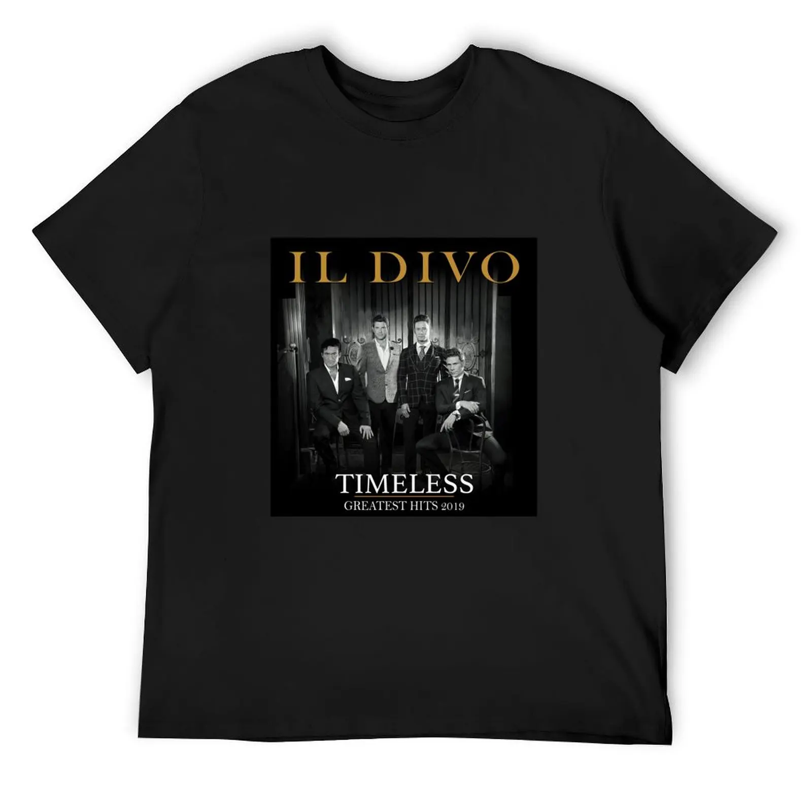 

IL DIVO TOUR 2019 T-Shirt gifts for boyfriend boys whites luxury designer t shirts men