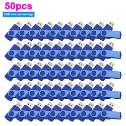 50pcs/lot Free Faster shipping Custom Logo USB Flash Drive 2.0 128MB 512MB 2GB 4GB Good Gift Cheaper Price Pendrive Memory Stick