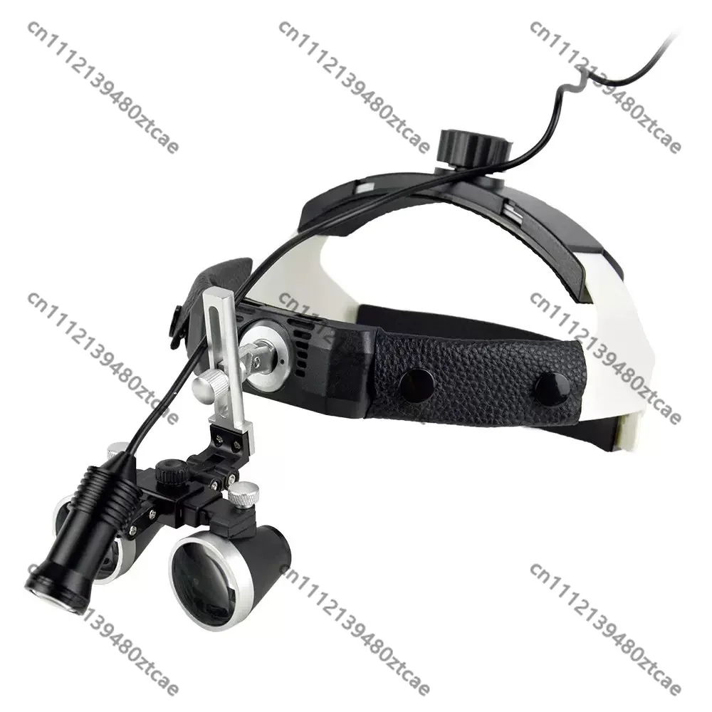 

Smart White Dual Power Integrated Headlight Adjustable Brightness Medical Head Lamp For Veterinary ClinicHospitalExamination Use