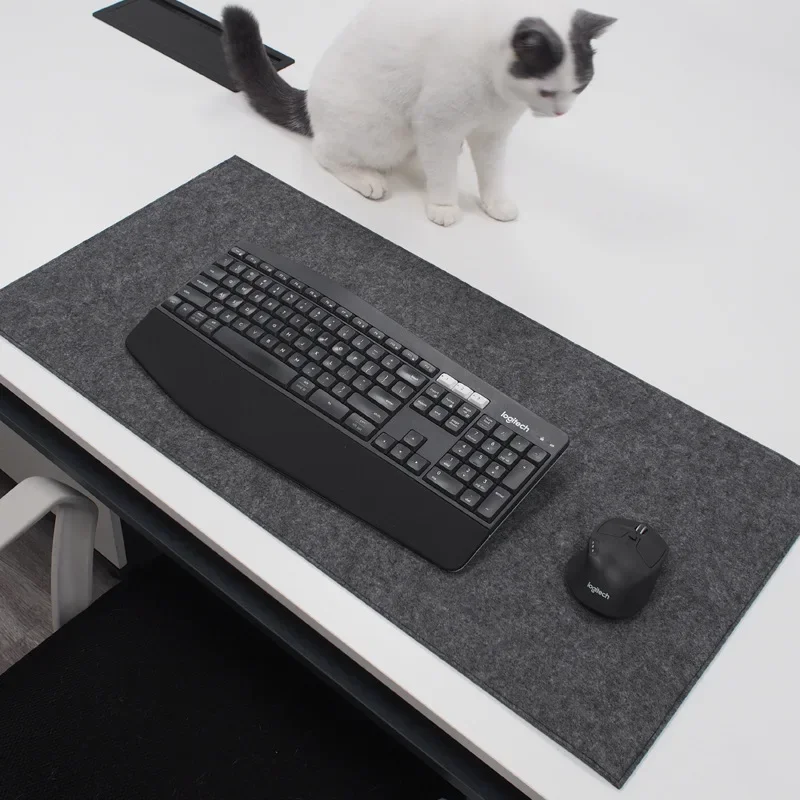 

Large XXL gaming mouse pad Computer Desk Mat Table Keyboard Wool Felt Laptop Desk deskpad Mousepad