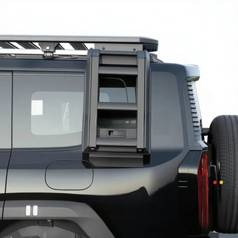 

For Jetour Traveler G700 Chery Zongyi G700 Is Equipped With Black Panther Model Ladder Accessories