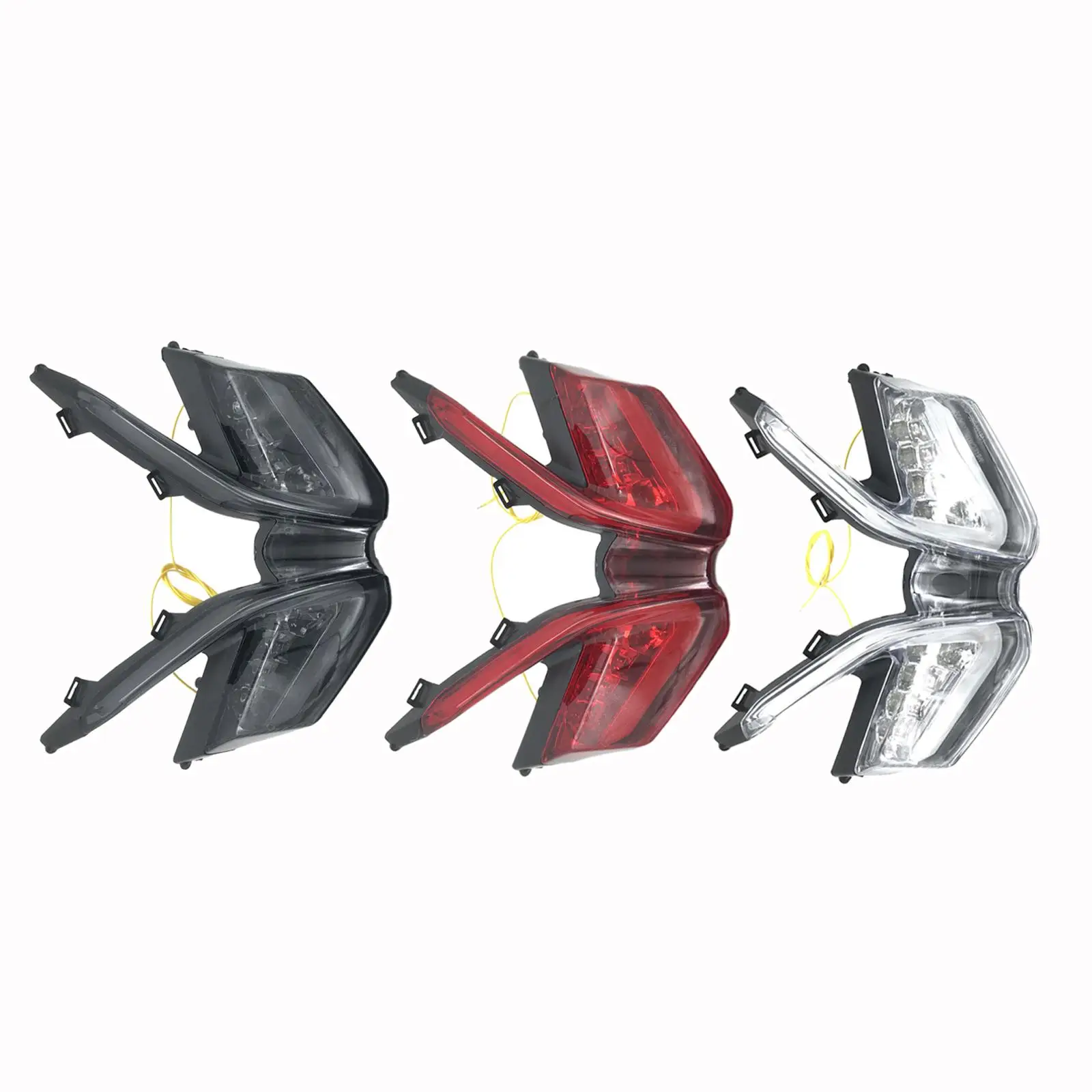 LED Rear Tail Light Retro Brake Stop Indicator License Plate Light Moulding Decoration for DUCATI 899 959 1199/S/R 1299 Series