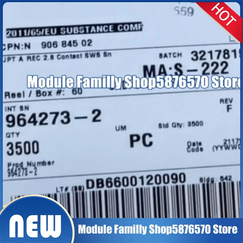 100新品ピース/ロット-1 1005-2 964273-964273-2 964274-2 964280-2 964282-1 964284-1 964306-1 964308-1 964310-1