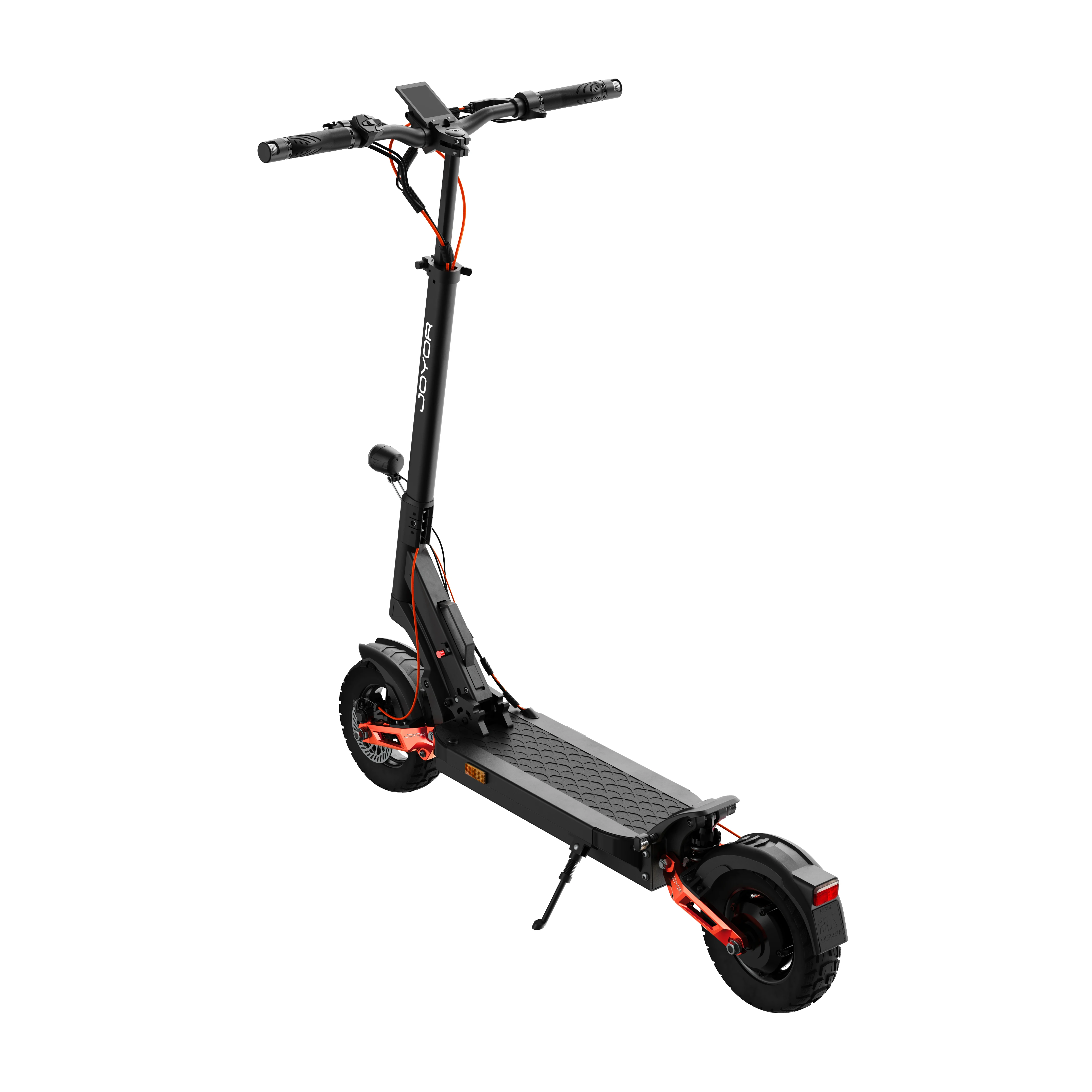 JOYOR T6E PRO（ABE) Offroad-Elektro-Scooter mit hydraulischer Federung vorne und hinten, 48V26AH Akku, 10-Zoll-Reifen – Detail 14